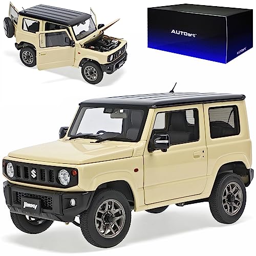 Generisch Suzuki Jimny JB74 Sierra Rechtslenker Chiffon Ivory Beige Ab 2018 78500 1/18 Auto*Art Modell Auto Generisch Suzuki Jimny JB74 Sierra Rechtslenker Chiffon Ivory Beige Ab 2018 78500 1/18 Auto*Art Modell Auto von Generisch