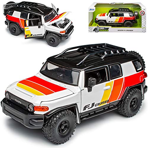 Generisch T*o*y*o*t*a FJ Cruiser Weiss Ab 2006 1/24 Ja-da Modell Auto von Generisch