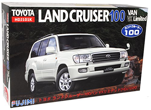 Generisch T*o*y*o*t*a Land Cruiser 100 J10 Weiss 1998-2007 Kit Bausatz 1/24 Fujimi Modell Auto Modell Auto von Generisch