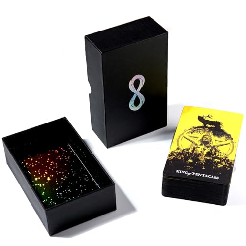 Generisch Tarot des Heiligen Spektrums | 78 Karten | Premium 350gsm Blue Core | 12x7cm | Elegante Goldfolie Box | Ideal für Intuitive Lesungen & Spirituelle Einsicht Generisch Tarot des Heiligen Spektrums | 78 Karten | Premium 350gsm Blue Core | 12x7cm | Elegante Goldfolie Box | Ideal für Intuitive Lesungen & Spirituelle Einsicht von Generisch