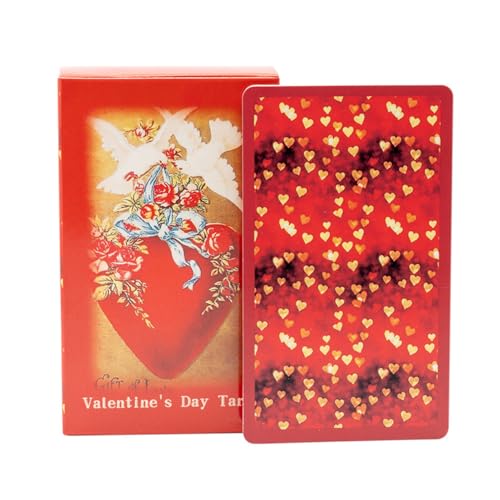 Generisch Tarotkarten - 78 Blätter Orakelkarten für Wahrsagung und ungezwungenes Spiel, aufschlussreiches Brettspiel mit emotionaler Führung, spirituell Generisch Tarotkarten - 78 Blätter Orakelkarten für Wahrsagung und ungezwungenes Spiel, aufschlussreiches Brettspiel mit emotionaler Führung, spirituell von Generisch