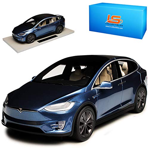 Generisch Tesla Model X Dunkel Grau Ab 2015 1/18 LS Collectibles Modell Auto Generisch Tesla Model X Dunkel Grau Ab 2015 1/18 LS Collectibles Modell Auto von Generisch
