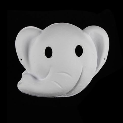 Generisch Therian Mask DIY Katzenmaske Bastelset mit Fell Strasssteinen & Farbwechsel-Materialien für Cosplay Kostüme & Partys von Generisch