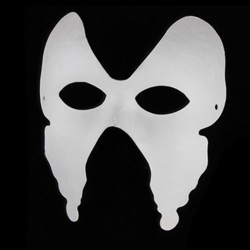 Generisch Therian Mask DIY Katzenmaske Bastelset mit Fell Strasssteinen & Farbwechsel-Materialien für Cosplay Kostüme & Partys von Generisch