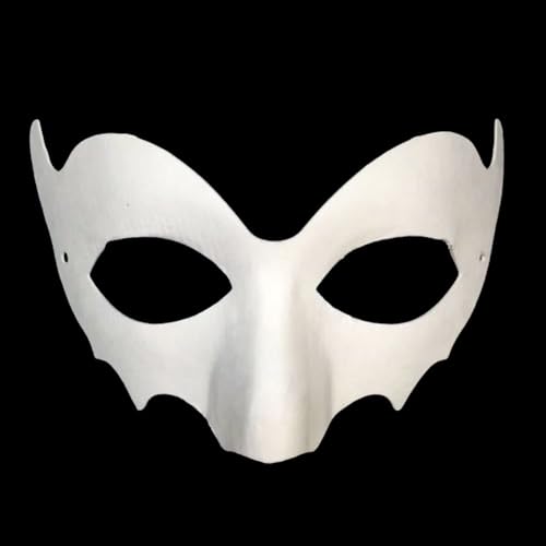 Generisch Therian Mask DIY Katzenmaske Bastelset mit Fell Strasssteinen & Farbwechsel-Materialien für Cosplay Kostüme & Partys von Generisch