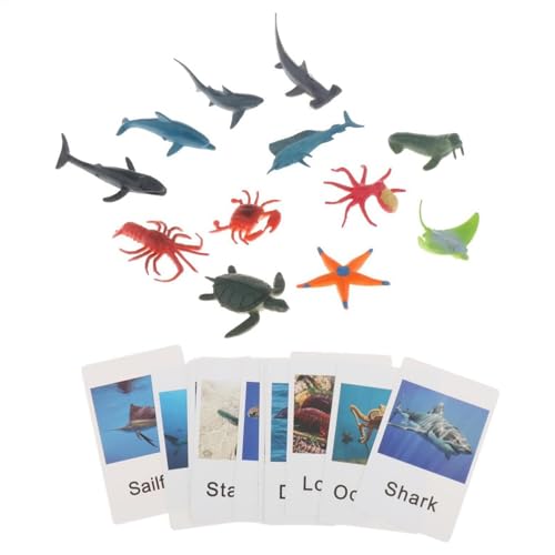 Generisch Tier-Match-Spiel,Matching-Tier-Spiele - Tier-Sensorik-Matching-Spiel-Lernkarten | Passende Karte mit Tierfiguren, kognitives Cartoon-Spielzeug für Kindertag und Erntedankfest von Generisch