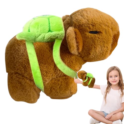 Generisch Tier-Plüsch-Klapparmband, Stofftier-Klapparmband-Gefülltes Fuchs-Tapping-Armband - Plüschtier-Schlagarmbänder für Kinder, niedliche Plüschtier-Schnapparmbänder von Generisch