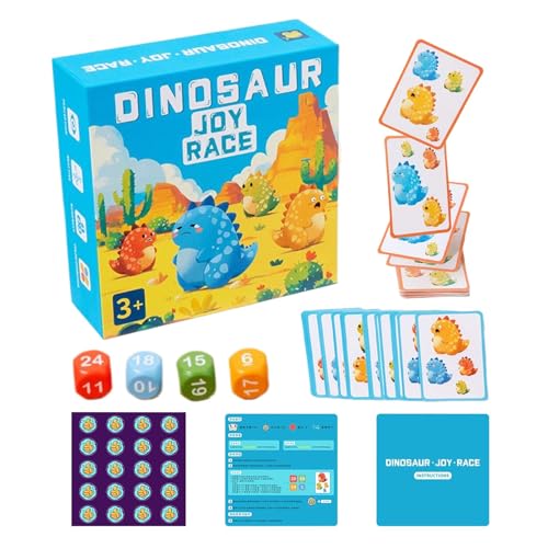 Generisch Tierpassungskarten Spiel, Tiermath -Spiele,Kinder Würfelspiel Mathe - Eltern-Kind-Unterhaltung farbenfrohe Würfel für Schüler Schule zu Hause von Generisch