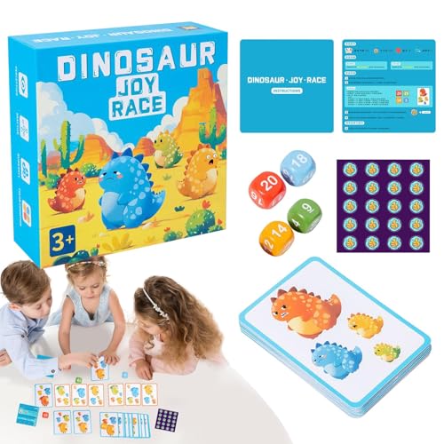 Generisch Tierpassungskarten Spiel, Tiermath -Spiele | Kinder Würfelspiel Mathe,Eltern-Kind-Interaktionswettbewerb Unterhaltung farbenfrohe Würfel für Freunde von Generisch