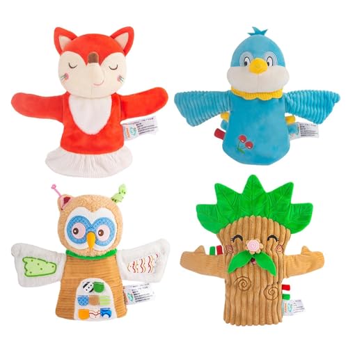 Generisch Tierpuppen,Weiche Tierhandpuppen Plüschtierspielzeug - Fantasievolles Pretend Play Stocking Storytelling Lernspielzeug für Kinder Kleinkinder Generisch Tierpuppen,Weiche Tierhandpuppen Plüschtierspielzeug - Fantasievolles Pretend Play Stocking Storytelling Lernspielzeug für Kinder Kleinkinder von Generisch
