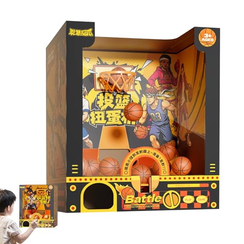 Generisch Tischbasketball Spiel - Interaktiver Wurfball - Tragbares Tisch Basketball Wurfspiel Für Zuhause Kinderzimmer Kindergarten Arbeitsplatz Klasse von Generisch