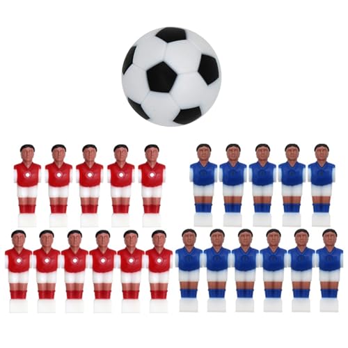 Generisch Tischfußballspieler Set, Fußballmänner Set - Soccer Guys Figuren für Tischfußballspiel | Fun Football Toys Accessoires Männer Puppe für Kinder, Erwachsene, Freunde Generisch Tischfußballspieler Set, Fußballmänner Set - Soccer Guys Figuren für Tischfußballspiel | Fun Football Toys Accessoires Männer Puppe für Kinder, Erwachsene, Freunde von Generisch