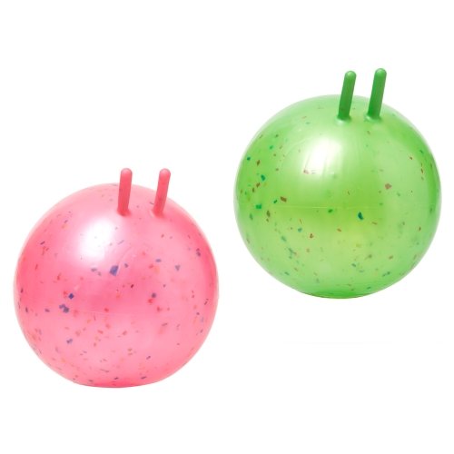 Generisch Togu Hüpfball Sprungball Konfetti Super, Ø 60 cm, in grün oder pink von Generisch