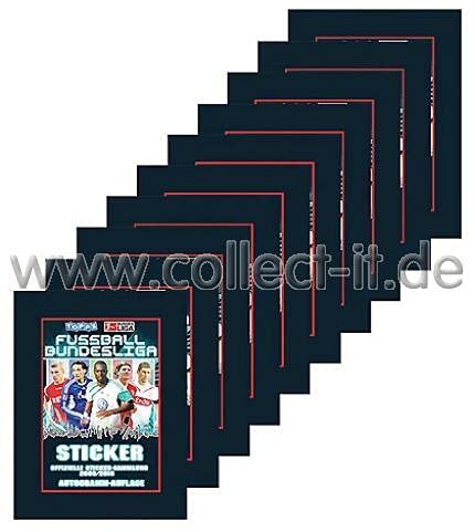 Generisch Topps Bundesliga 09/10 Sticker - 10 Tüten - JETZT lieferbar! von Generisch