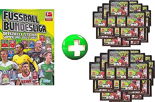 Generisch Topps Bundesliga 2015/16 - Sammelsticker - Album + 100 Tüten Generisch Topps Bundesliga 2015/16 - Sammelsticker - Album + 100 Tüten von Generisch