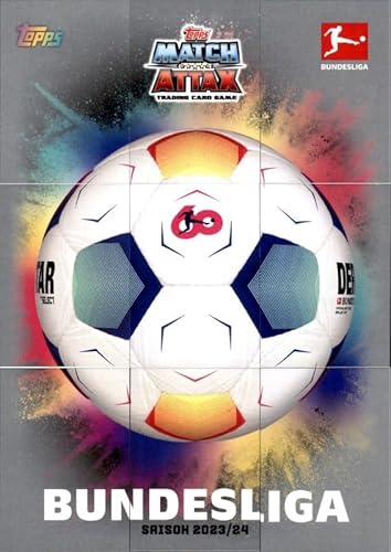 Topps Match Attax Bundesliga - 2023/24 - Alle 9 Puzzle Karten (Offizieller Spielball) von Generisch