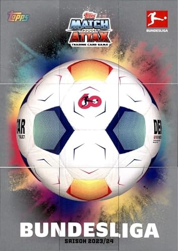 Generisch Topps Match Attax Bundesliga - 2023/24 - Alle 9 Puzzle Karten (Offizieller Spielball) von Generisch