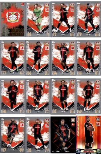 Topps Match Attax Bundesliga - 2023/24 - Mannschaftspaket - Bayer 04 Leverkusen von Generisch