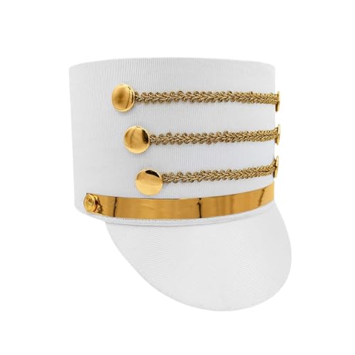 Generisch Toy Soldier Hut - Nussknacker Kostüm Performance Kopfbedeckung | Creative Band Major Cosplay Accessoire Cap für Erwachsene Bühnenshow -Party Carnival Event Parade Geting Themeed Outfit von Generisch