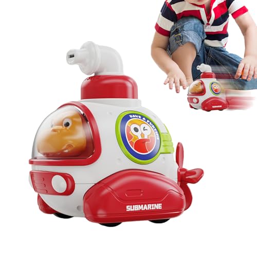 Generisch Trägheitstierauto, 4,13 Zoll Bildungsspielzeug für Dinosaurierfahrzeug für Kinder, ziehen Sie LKW mit Whistle Sound und interaktives Spiel, Vorschulfestival für Weihnachtsfamilienveranstalt von Generisch