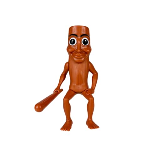 Generisch Tralalero Tralala Figure,Tung Tung Tung Sahur Figure Toy,3D Printed Italian Brainrot Animals, for Collection and Decoration (B) von Generisch