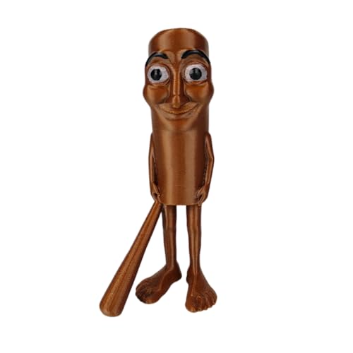 Generisch Tralalero Tralala Figure,Tung Tung Tung Sahur Figure Toy,3D Printed Italian Brainrot Animals, for Collection and Decoration (D) von Generisch