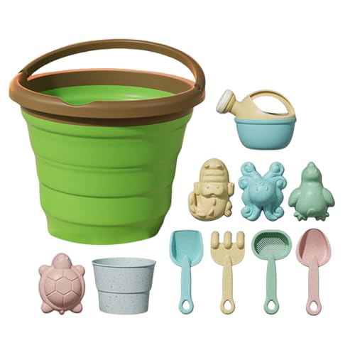 Generisch Travel Sand Toys, Beach Toys Digging Game, 7.87x7.85x5.5 Inches Folding Fruit Bucket with Shovel and Mold Set, Ideal for Outdoor Activities Backyard Camping Swimming Vacation Generisch Travel Sand Toys, Beach Toys Digging Game, 7.87x7.85x5.5 Inches Folding Fruit Bucket with Shovel and Mold Set, Ideal for Outdoor Activities Backyard Camping Swimming Vacation von Generisch
