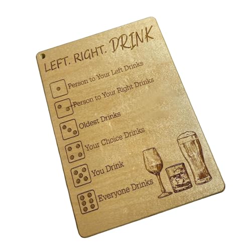 Generisch Trinkbar Würfelspiel Mit Holzbrett Partyspiel für Erwachsene Lustig Sozial Interaktives Brettspiel Trinkspiele zur Unterhaltung Freundeskreis Generisch Trinkbar Würfelspiel Mit Holzbrett Partyspiel für Erwachsene Lustig Sozial Interaktives Brettspiel Trinkspiele zur Unterhaltung Freundeskreis von Generisch