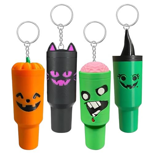 Generisch Tumbler Schlüsselanhänger | 4 Stück Wendbarer Rucksack Schlüsselanhänger - Schlüsselring Für Handtasche Schulrucksack Party Camping Reisen Sport Picknick Generisch Tumbler Schlüsselanhänger | 4 Stück Wendbarer Rucksack Schlüsselanhänger - Schlüsselring Für Handtasche Schulrucksack Party Camping Reisen Sport Picknick von Generisch