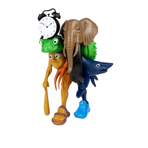 Generisch Tung Tung Tung Sahur Figure Toy,Italian Brainrot Figures,Tralalero Tralala Figure,Desk Decorations Gifts for Colleagues and Friends (A1) von Generisch