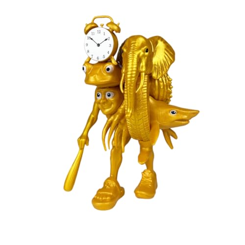 Generisch Tung Tung Tung Sahur Figure Toy,Italian Brainrot Figures,Tralalero Tralala Figure,Desk Decorations Gifts for Colleagues and Friends (A2) von Generisch