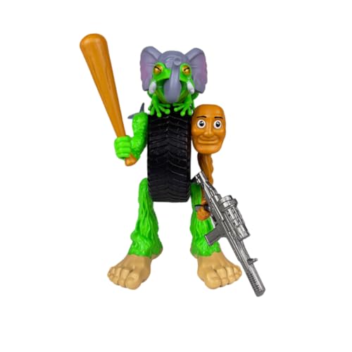 Generisch Tung Tung Tung Sahur Figure Toy,Italian Brainrot Figures,Tralalero Tralala Figure,Desk Decorations Gifts for Colleagues and Friends (B1) von Generisch