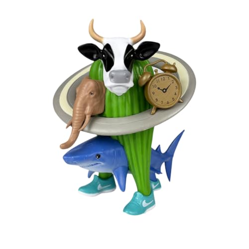 Generisch Tung Tung Tung Sahur Figure Toy,Italian Brainrot Figures,Tralalero Tralala Figure,Desk Decorations Gifts for Colleagues and Friends (C1) von Generisch