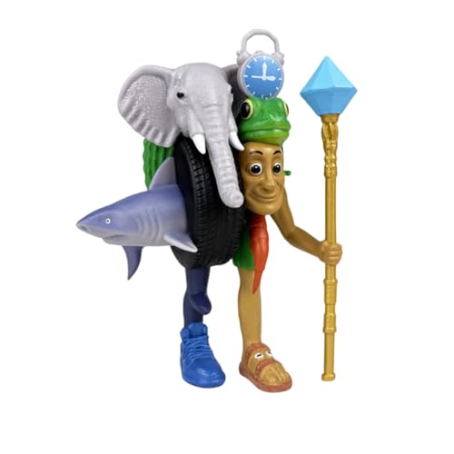 Generisch Tung Tung Tung Sahur Figure Toy,Italian Brainrot Figures,Tralalero Tralala Figure,Desk Decorations Gifts for Colleagues and Friends (E1) von Generisch