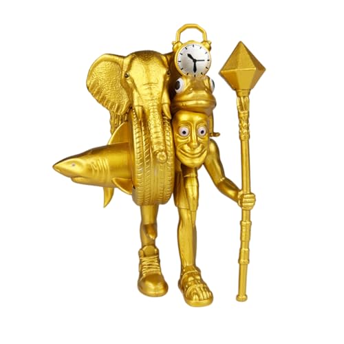 Generisch Tung Tung Tung Sahur Figure Toy,Italian Brainrot Figures,Tralalero Tralala Figure,Desk Decorations Gifts for Colleagues and Friends (E2) von Generisch