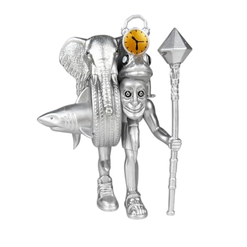 Generisch Tung Tung Tung Sahur Figure Toy,Italian Brainrot Figures,Tralalero Tralala Figure,Desk Decorations Gifts for Colleagues and Friends (E3) von Generisch