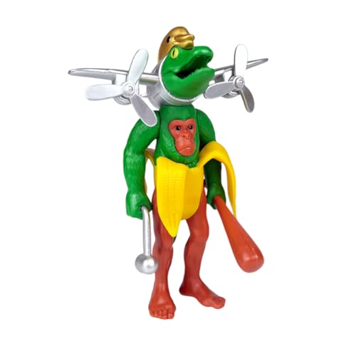 Generisch Tung Tung Tung Sahur Figure Toy,Italian Brainrot Figures,Tralalero Tralala Figure,Desk Decorations Gifts for Colleagues and Friends (K) von Generisch