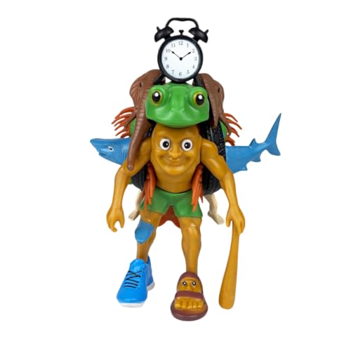 Generisch Tung Tung Tung Sahur Figure Toy,Italian Brainrot Figures,Tralalero Tralala Figure,Desk Decorations Gifts for Colleagues and Friends (L) von Generisch