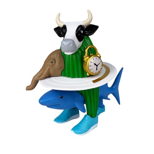 Generisch Tung Tung Tung Sahur Figure Toy,Italian Brainrot Figures,Tralalero Tralala Figure,Desk Decorations Gifts for Colleagues and Friends (M) von Generisch