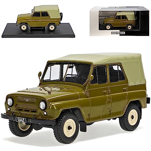 Generisch UAZ 469 Grün 1/24 Whitebox Modell Auto Generisch UAZ 469 Grün 1/24 Whitebox Modell Auto von Generisch