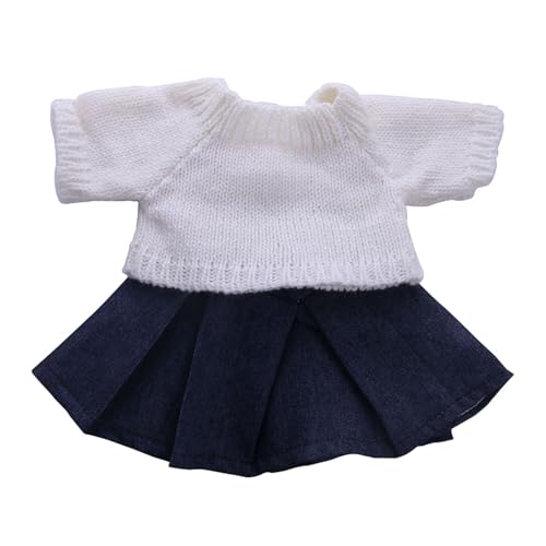 Generisch Ultimatives 18 Zoll Puppenkleidungs- und Zubehörset für Mädchen, perfekt für fantasievolles Spielen und Mode Stoffpuppe (A, 45cm) von Generisch