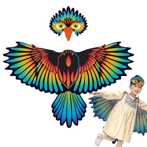 Generisch Vogelkostüm für Kinder,Vogelkostüm für Kinder | Adlerkostüm für Kleinkinder - Vogel-Rollenspielkostüm mit Maske, Halloween-Festival-Cosplay-Kostüme für Kinder Generisch Vogelkostüm für Kinder,Vogelkostüm für Kinder | Adlerkostüm für Kleinkinder - Vogel-Rollenspielkostüm mit Maske, Halloween-Festival-Cosplay-Kostüme für Kinder von Generisch