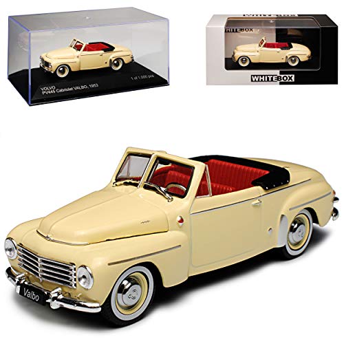 Generisch Volvo PV445 Cabrio Beige Duett 1953 limitiert 1 von 1000 Stück 1/43 Whitebox Modell Auto Generisch Volvo PV445 Cabrio Beige Duett 1953 limitiert 1 von 1000 Stück 1/43 Whitebox Modell Auto von Generisch