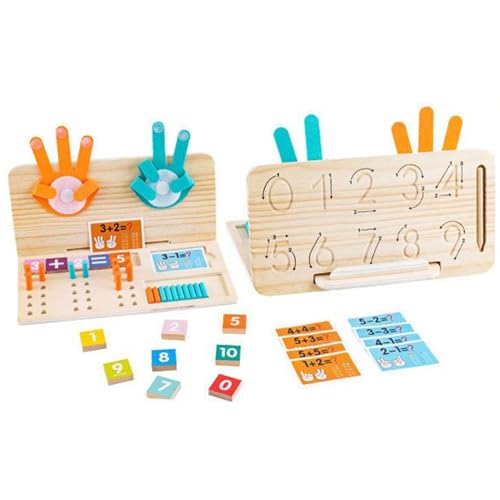 Generisch Vorschule Lernspiele,Pädagogische Rechenbausteine Mit Zahlen | Motorik-Spielzeug & Sinnesaktivitäten Für Mädchen Kleinkinder Frühförderung & Hausunterricht von Generisch
