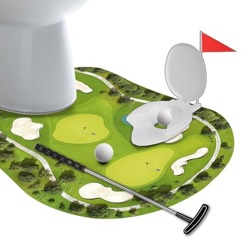 Generisch WC-Golfspiel Lustiges Mini-Töpfchen-Golf-Set Humoreskes Witz-Geschenk für Männer Vater Ehemann Freund Bruder Badezimmer-Geschenke Erwachsene Neuheit Generisch WC-Golfspiel Lustiges Mini-Töpfchen-Golf-Set Humoreskes Witz-Geschenk für Männer Vater Ehemann Freund Bruder Badezimmer-Geschenke Erwachsene Neuheit von Generisch