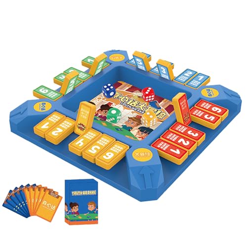 Generisch Wahrheit oder Dare -Kartenspiel, Erwachsene Wahrheit oder Dare Card Game | Reisebrettspiel | 54 Karten Spielen, um die Beziehungen zur Familie Friends zu stärken von Generisch