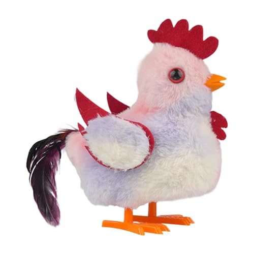 Generisch Walking Chicken Toy, Electronic Chirping Plush, Interactive Educational Doll Compact 9.84x3.54x6.1 Inches for Boys, Girls, Toddler, Kids, Children, Fun Learning Gift von Generisch