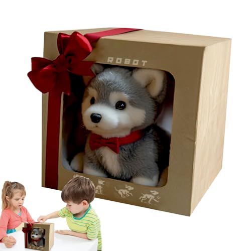 Generisch Walking Dog Toy, Barking Moving Tail Wagging Puppy, 6.69x5.91x3.94 inches Compact Interactive Simulation Puppy Animal Doll for Kids, Toddler Girls and Boys, Sturdy Design Generisch Walking Dog Toy, Barking Moving Tail Wagging Puppy, 6.69x5.91x3.94 inches Compact Interactive Simulation Puppy Animal Doll for Kids, Toddler Girls and Boys, Sturdy Design von Generisch