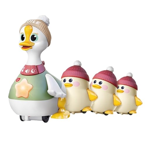 Generisch Walking Duck Toy, Sensory Toddler, Developmental Family Plush, 5.04x4.45x7.17 inches Interactive Design Figure, Duck Glowing Music Toys for Early Childhood Development Generisch Walking Duck Toy, Sensory Toddler, Developmental Family Plush, 5.04x4.45x7.17 inches Interactive Design Figure, Duck Glowing Music Toys for Early Childhood Development von Generisch