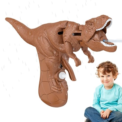 Generisch Wasser-Dinosaurier-Spielzeug,Dinosaurier-Wasserspielzeug - Einzigartiges Dinosaurier-Strandspielzeug für Kinder | Hand-Augen-Koordinationsspielzeug, interaktives Wasserspritzspielzeug für von Generisch